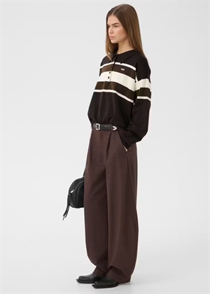 Alexu polo pullover Ganache/Slate Black Gestuz 